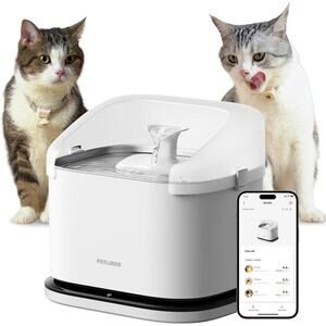 RFID Multi Cats Water Fountain with Cat Recognition & Hydration Monitoring